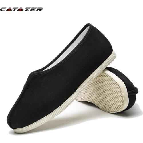 Handmade Shaolin Buddhist Monk Kung Fu Tai Chi Shoes Martial Arts Wushu Sneakers