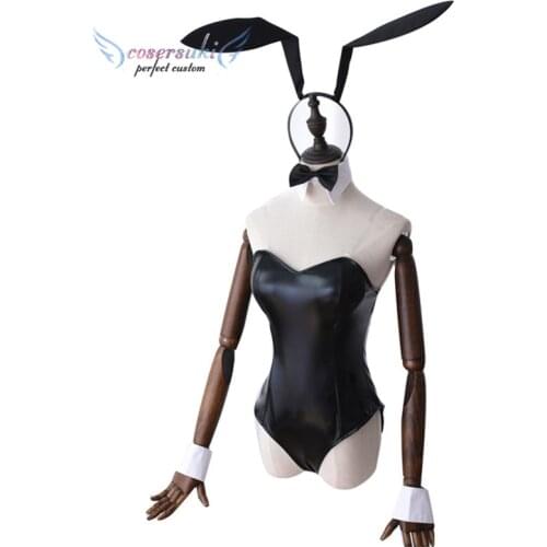 Seishun Buta Yarou wa Bunny Girl Senpai no Yume wo Minai Sakurajima Mai Cosplay Costumes Cosplay Coat, Perfect Custom for You