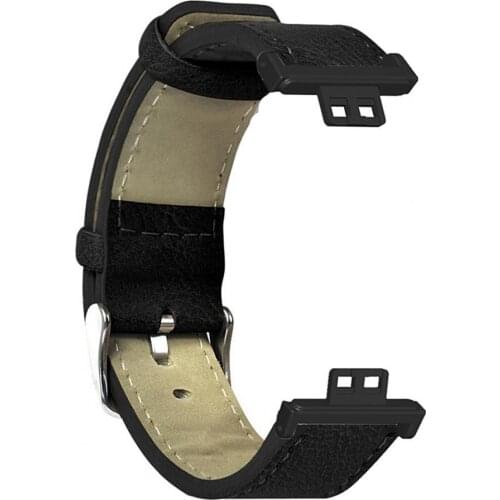 HOT SALES!!! Retro Soft Replacement Faux Leather Wrist Strap Watchband Suitable for HUAWEI Watch FIT