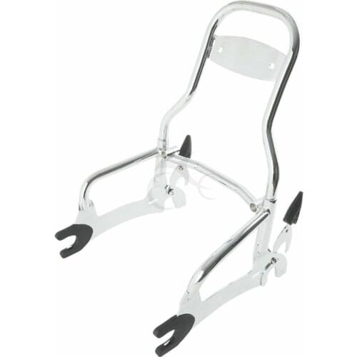 Motorcycle 12" Rear Passenger Sissy Bar For Indian Chief Classic 2014-2018 Dark Horse 16-18