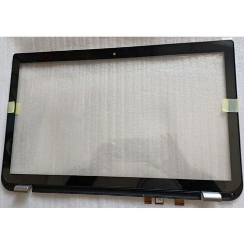 New for toshiba satellite P55t-A5105SL P55t-A5534 P55-A5312 15.6" touch screen front digitizer+lcd front bezel B cover