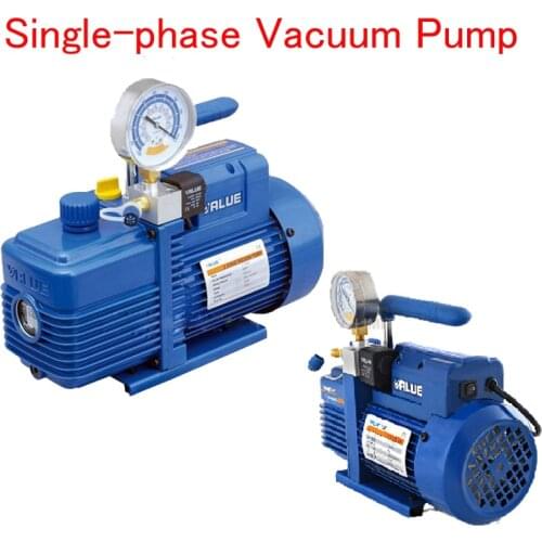 Single-stage New Refrigerant Vacuum Pump Single-phase Vacuum Pump Suitable for R410a,R407C,R134a,R12,R22 Refrigerate V-i120SV