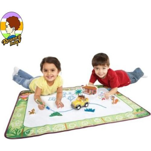 Risunnybaby Baby Toys Kids Infant Painting Toddler Water Drawing Painting Writing Mat Board Magic Pen Doodle Gifts For Baby