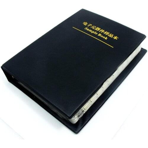 RK5-0805: 0805 SMD Resistor Assorted Book kit 5% 25x170 values (4250pcs) 0R - 10M 1R 10R 100R 110R 120R 1K 2K 10K 20K 100K 1M 2M