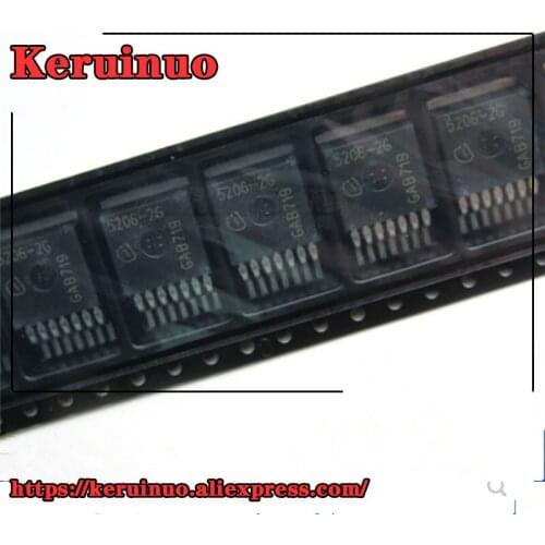 TLE5206-2G TLE5206 5206-2G 5206 H-Bridge Motor Driver Automotive 8-Pin(7+Tab) TO-263 T/R Actual photo new and origianl Good part