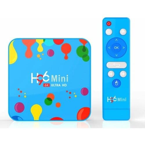 H96 Mini H6 Allwinner H6 4GB RAM 128GB ROM 5G WIFI bluetooth 4.0 Android 9.0 4K 6K TV Box