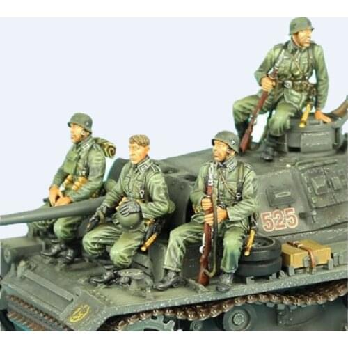 1/35 Resin Figure Model Kit Unassambled Unpainted 41(NO CAR)