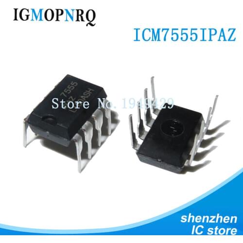 10pcs/lot ICM7555IPAZ DIP-8 ICM7555 new