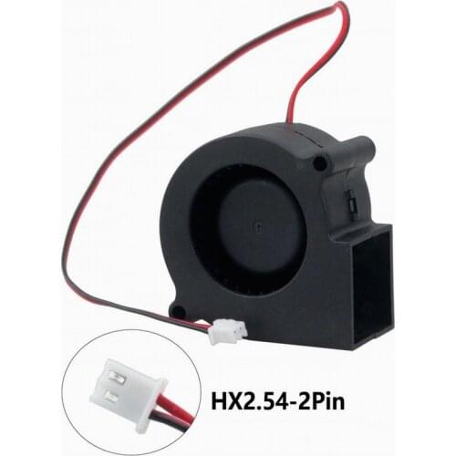 50 Pcs Gdstime DC 12V 60x28mm 6028 Dual Ball Bearing 6cm Radiator 60mm x 28mm Turbo Cooling Blower Fan