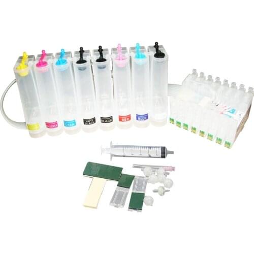 CISSPLAZA 2setS T0591 - T0599 CISS compatible for epson Stylus R2400 printer Continuous Ink Supply System WITH ARC CIS