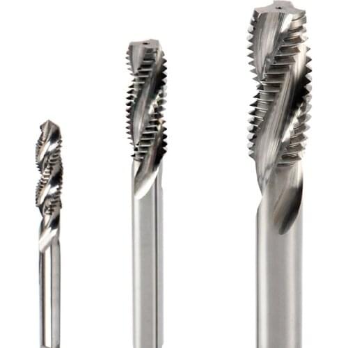 HRC55/Solid carbide. High precision super hard tap. Tungsten spiral tap M3-20