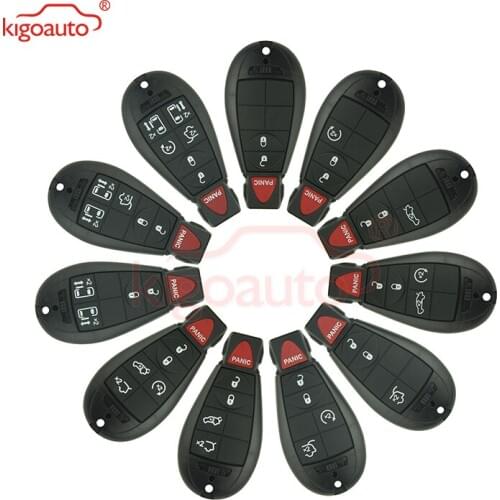 Kigoauto M3N5WY783X 267F-5WY783 434Mhz 3-7 button fobik for Dodge Challenger jeep chrysler car key fob Fobik key 2009 2010 2011
