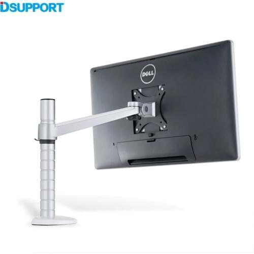 Height Adjustable 13-27 inch LCD LED TV Mount OA-3 Monitor Holder Single Arm Bracket 360 Degree Rotatable Computer Monitor Stand