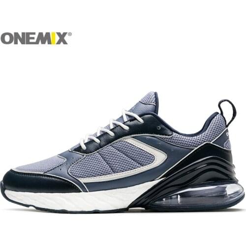 ONEMIX Retro Running Shoes Breathable Mens Track Shoes Male Outdoor Sport Sneakers in Black Boy Jogging Autumn Athletic Shoe