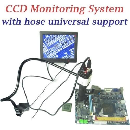 LY Cobra CCD camera supervising System 7-150X With 8'' TFT Monitor for BGA Rework Station