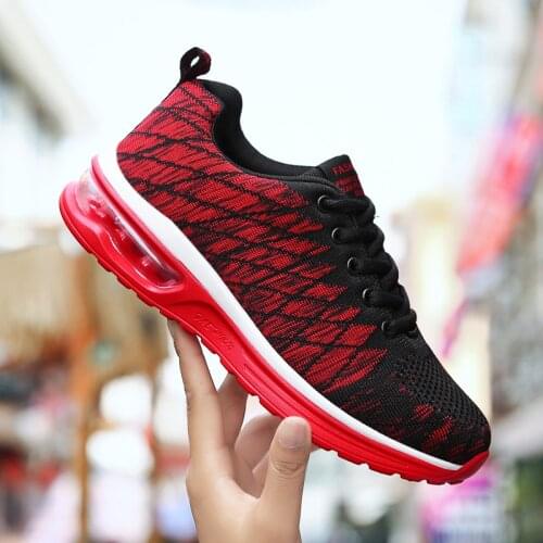 Fashionable Breathable Couple Running Shoes Lightweight and Comfortable Walking Shoes Women Outdoor Non-slip Sports Shoes Men