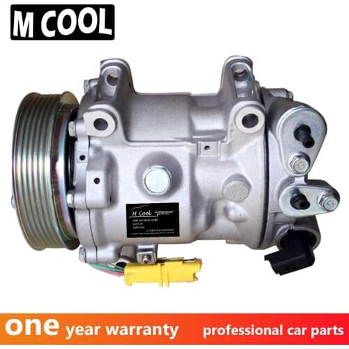 New Auto AC Compressor For Peugeot 407 For Citroen C5 Air Conditioner Compressor 9656572680 9663315480 9670022180 9660555280
