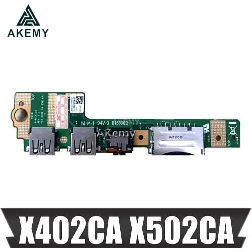 Original For X402C X402ca X502C X502ca F502C X402ca IO board USB Board Audio Board 60NB00Z0-IO2020 WORKS