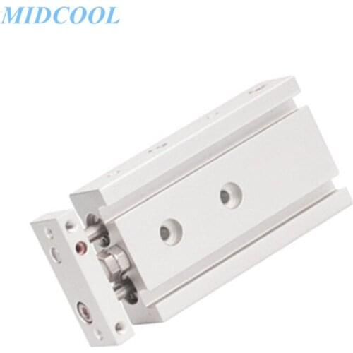 Air Cylinder TR series 6 10 16 20 25 32mm Bore Twin-rod Pneumatic Cylinder Double acting type stroke 10 20 30 40 50 60 70 80mm