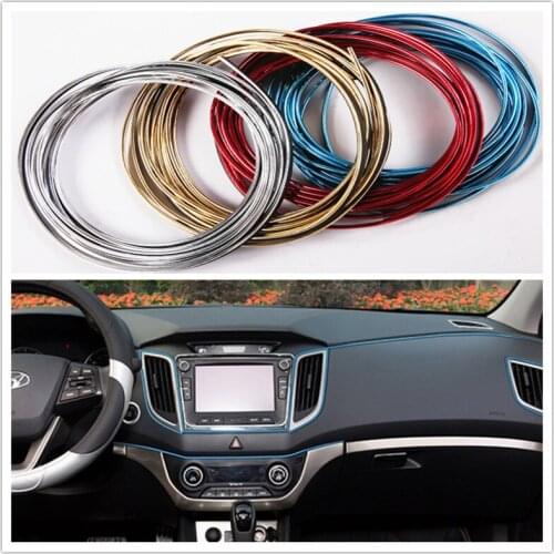 5M Car Styling Interior Decoration Strips Auto Accessories for BMW 1 2 3 4 5 6 7 Series X1 X3 X4 X5 X6 E60 E90 F07 F09 F10 F15