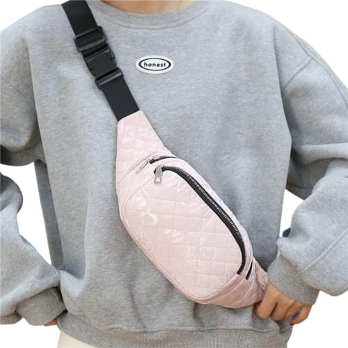 Women Men Waist Packs Streetwear Fashion Fanny Pack Fashion Letter Print Waist Pack Chest Bag With Adjustable Strap