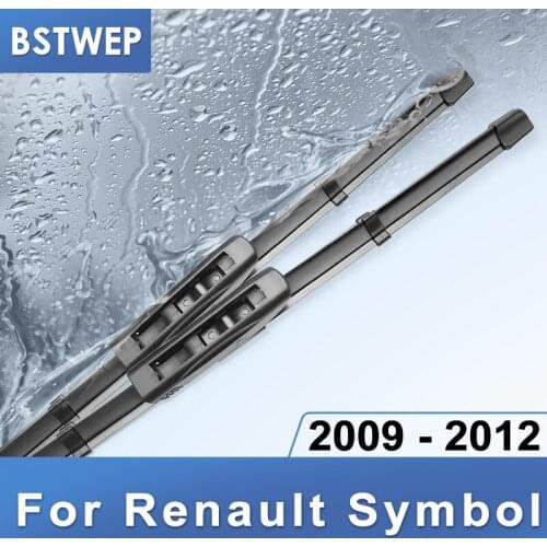 BSTWEP Wiper Blades for Renault Symbol Fit Bayonet Arms 2009 2010 2011 2012