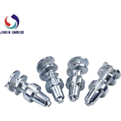 JX170/50pcs Spikes for Tires cemented tungsten carbide group tire studs screw in motorcycle studs