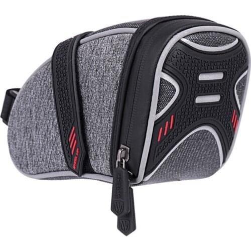 OOTDTYCycling Wedge Pack Bike Saddle Bag for Mountain Road Cycling Accessories