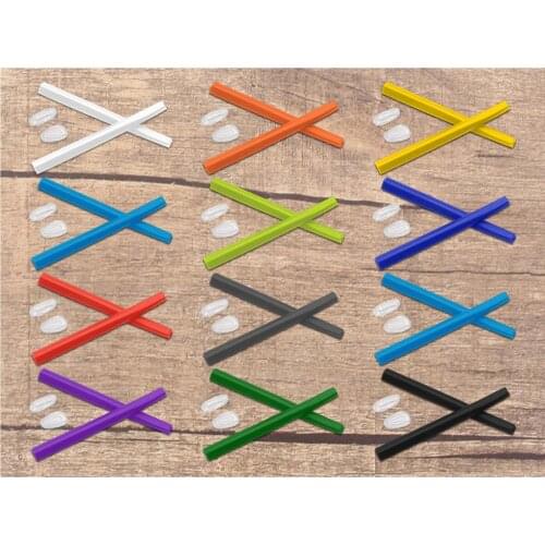 Vonxyz Replacement Ear Socks & White Nose Pads for-Oakley Deviation OO4061 Frame Varieties