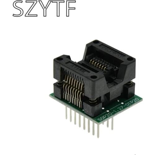 Top Quality Chip programmer SOP16 under adapter adapter switch DIP8 ots82 (20) -1.27-01