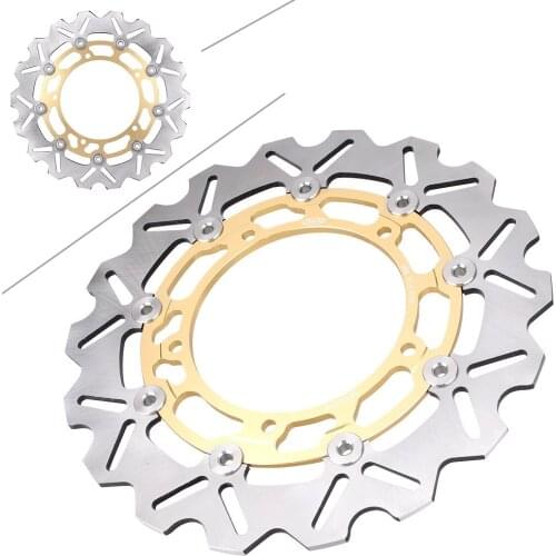 Gold Motorcycle Front Brake Disc Rotors for Yamaha YZF R3 R25 2015-2016 & XSR900 850 / MT-03 ABS 320 2016