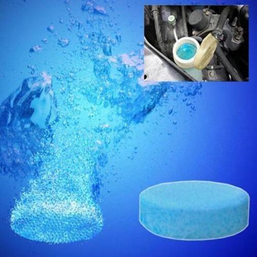 10pcs / Set Auto Car Windshield Glass Wash Cleaning Concentrated Effervescent Tablets Cleaner Fluid Car Solid Cleaner