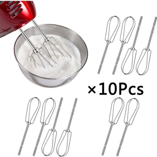 10Pcs Hand Mixer Turbo Beaters Spare Replacement Parts For KitchenAid W10490648 KHM2B AP5644233 W10240913 AP5644233 PS4082859
