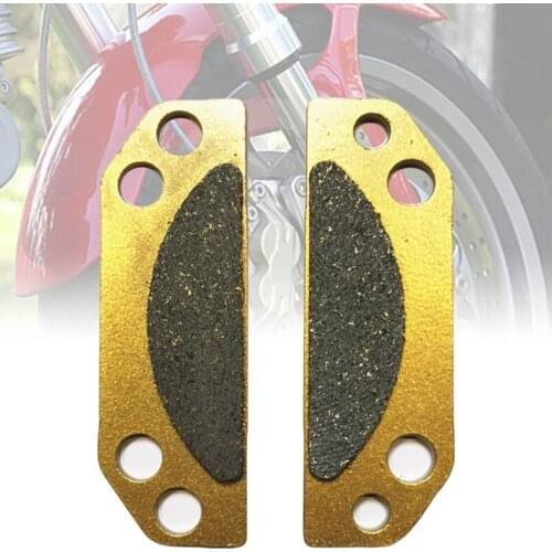 2Pcs 2203147 Parking Brake Pads Motorcycle Bike Security Disc Brake Plate Compatible with Ranger 500 700 800 900