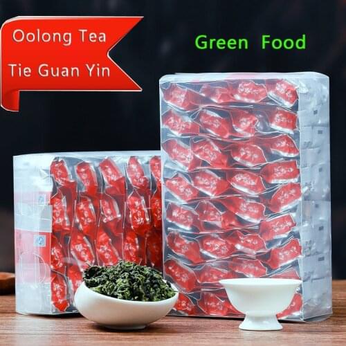 250g China Anxi Tiekuanyin Tea Organic Oolong Tea For Weight loss Tea Health Care Beauty Green Food chengxj