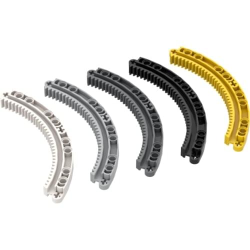 BuildMOC 24121 11×11×2 bending gear frame 11 x 11 For Building Blocks Parts DIY Educational Creativ