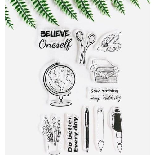 Journal Do Better Every Day Transparent Clear Silicone Stamp Seal for DIY Scrapbooking Photo Album Decorative Sentiment Stamp
