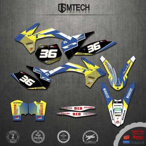 DSMTECH For KTM EXC EXCF 2012 2013 Motorcycle Graphics DECALS STICKERS kits For KTM SX SXF 2011 2012 125 200 250 300 400 450