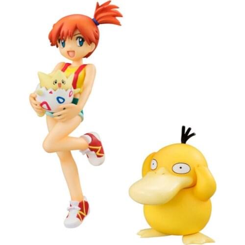 BANDAI MegaHouse GEM Pokemon Misty Togepi Psyduck Anime Figure