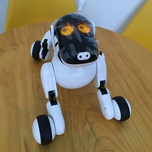 PuppyGo AI Smart Dog Intelligent APP Programming Robot Interactive Toys for Kid Education Pet Touch Voice Dance Bluetooth Player