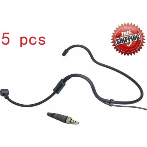 Bolymic 5 PCS Condensor Headset microphone for Sennheiser Wireless microfoon EW100 G2 EW135G2 G3