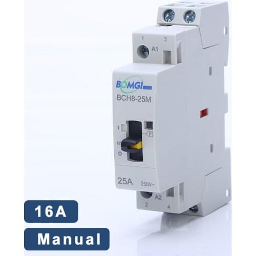 Smart Din Rail Carril Starter Solenoid Relay Switch Contact Block Electric Mini Kontaktör Contator Metasol Kontaktor