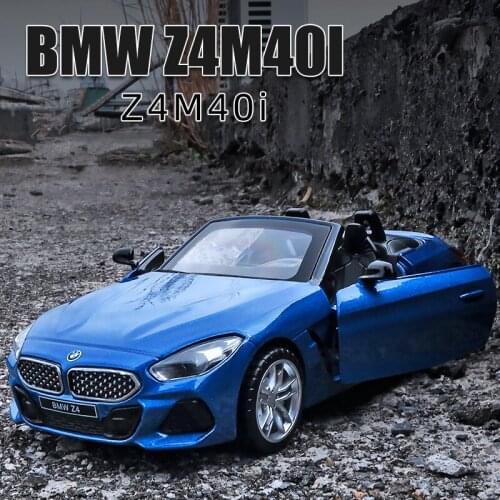 1:32 BMW Z4 M40i Convertible Alloy Car Model Diecast Metal Vehicles Toy Car Model Collection High Simulation Model Children Gift