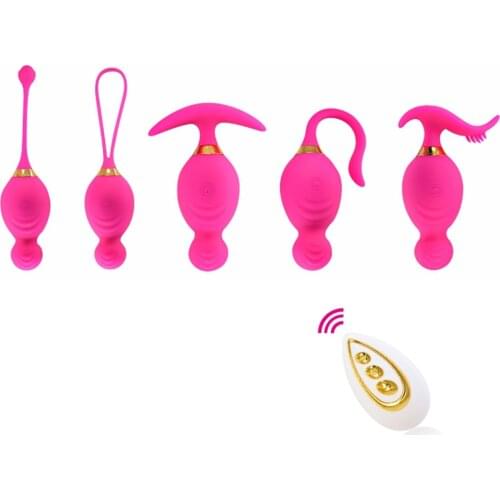 Powerful Vibrating Vagina Balls Vibrator for Women Ben Wa Geisha Ball Bullet Jumping Eggs Wireless Remote Control Adult Sex Eggs