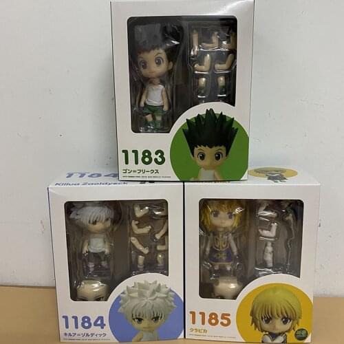 Hunter Killua Zoldyck 1184 Figure #1185 Kurapika #1183 GON·FREECSS #1186 Kulolo lushilufelu Anime Collectible Figurine Toys