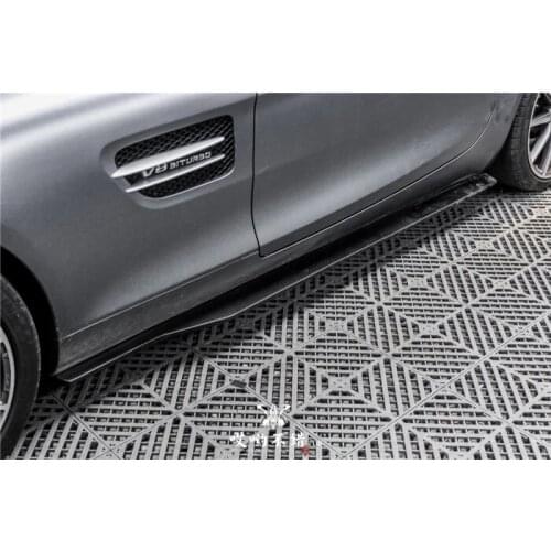 Suitable for Benz Amg Gt Refitting Renntech Carbon Fiber Front Side Skirt and Rear Lip Tail Surrounding