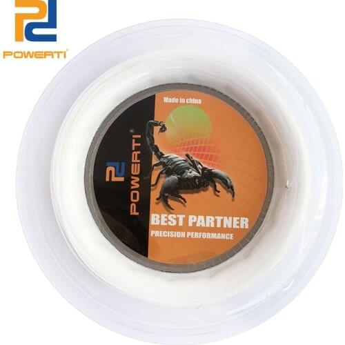 POWERTI 0.72mm Badminton String Cheap Training Nylon String 200m Reel 22-28lbs Durable String Sport Outdoor