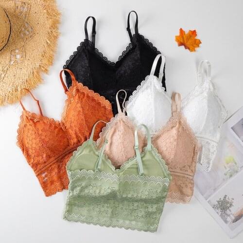 Sitonjwly 2020 French Style Push up Bra for Women Solid Crops Tube Top Sexy Seamless Bralette Wire Free Brassiere Women Lingerie