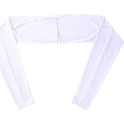 Women Summer Anti-UV Cooling Shawl Arm Sleeves Golfing Riding Sun Protector Wrap X5XA