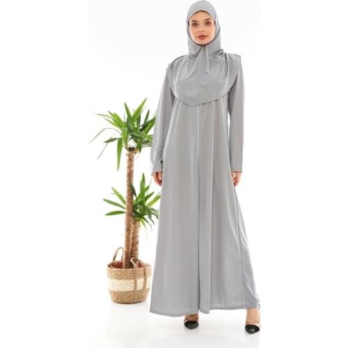 Prayer outfit Easy to Wear One Piece Prayer Dress for Women hijab for Women One-piece Prayer suit Hijab dress Turkey 2021
